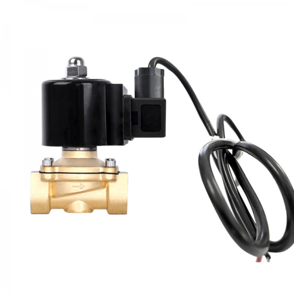 Brass Underwater 12v 220v Electric Water Valve Direct Acting Normally Closed