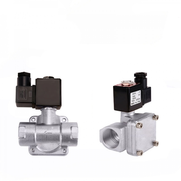 Stainlsess Steel High Pressure 1.6Mpa Normally Closed Solenoid Valve