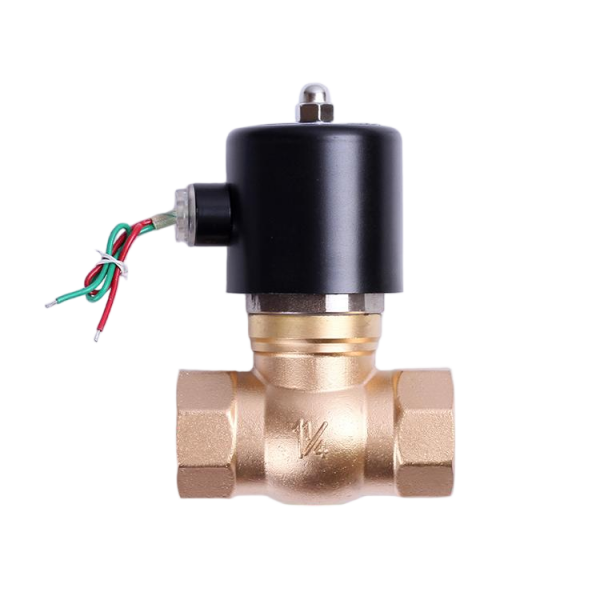  Brass Steam Solenoid Valve Normally Closed Hi-Temp Electric Valve 16bar