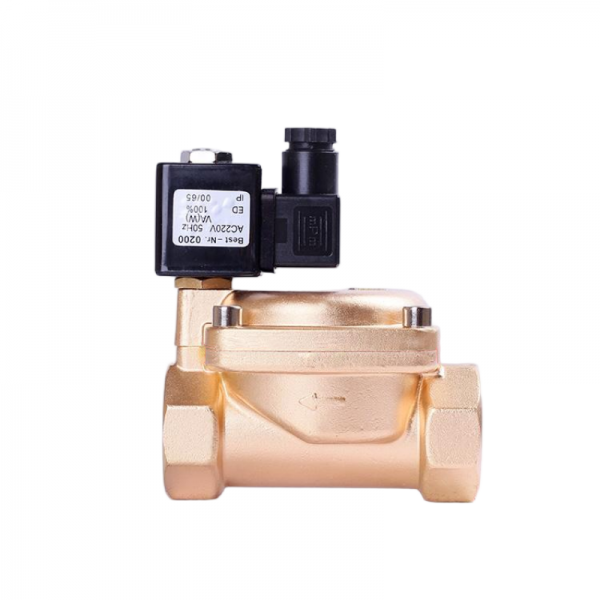 High Pressure 16bar Brass Water Solenoid Valve 24VDC 12VDC 220VAC Normally Closed