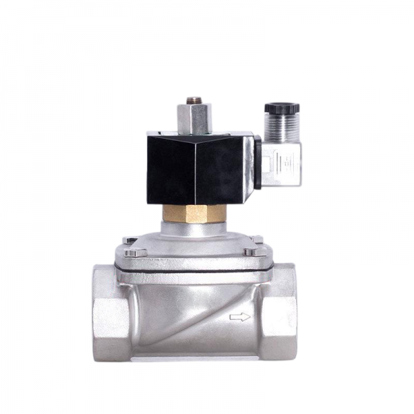 Normally Open Direct Acting Solenoid Vlave 220v 12v 24v Stainless Steel Solenoid Valve