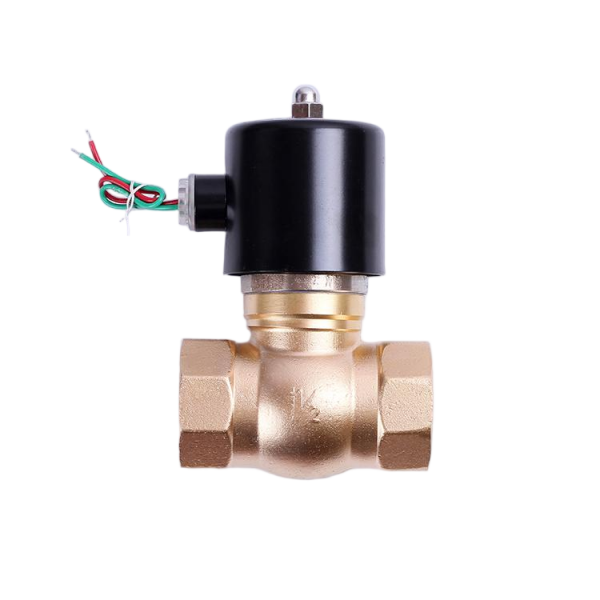  Brass Steam Solenoid Valve Normally Closed Hi-Temp Electric Valve 16bar
