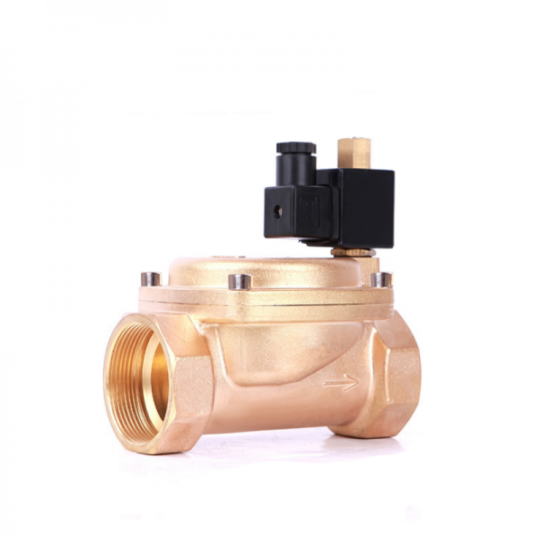 Normally Open Solenoid Valve Pilot Operating High Pressure 16bar Brass Solenoid valve