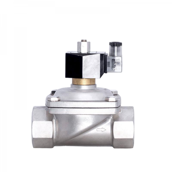 Normally Open Direct Acting Solenoid Vlave 220v 12v 24v Stainless Steel Solenoid Valve