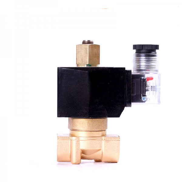 Normally Open Solenoid Valve Brass 2 Way Electric Water Valve 220VAC 24VDC 12VDC 24VAC 110VAC 