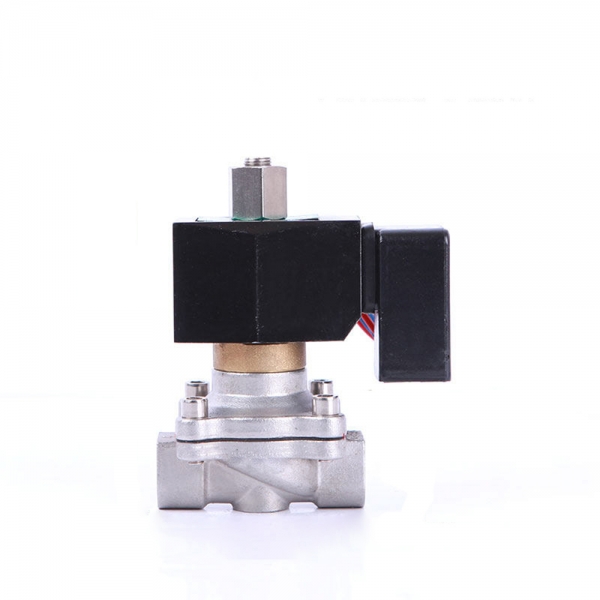 Normally Opened Solenoid Valve 24v 110v 220v Stainless Steel with Non hot Saving Energy Module