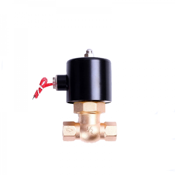  Brass Steam Solenoid Valve Normally Closed Hi-Temp Electric Valve 16bar