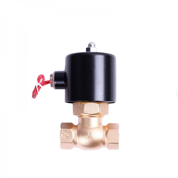  Brass Steam Solenoid Valve Normally Closed Hi-Temp Electric Valve 16bar