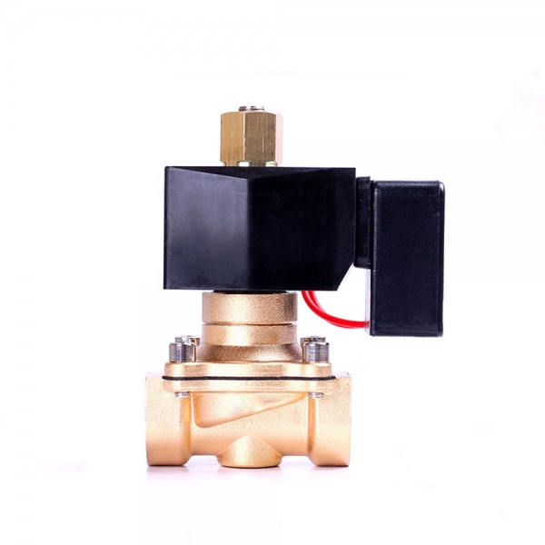 Brass Normally Opened Solenoid Valve 24v 110v 220v With Non hot Saving Energy Module