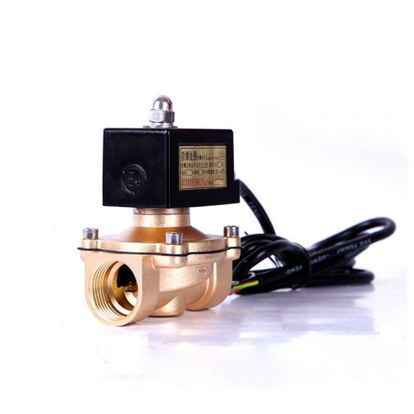 Explosion Proof Brass Normally Closed Lpg Gas Solenoid Valve 24v 12v 