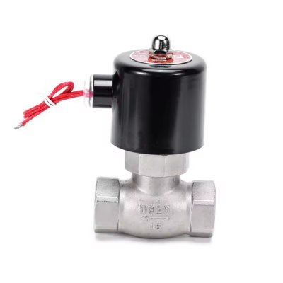 Stainelss Steel Steam Solenoid Valve Normally Closed Hi-Temp Electric Valve 16bar