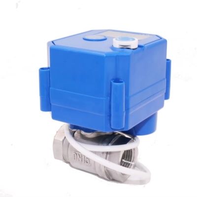 304 Stainless Steel Motorized Ball Valve Elect...