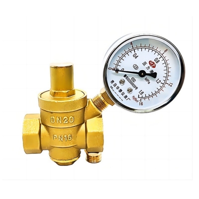 Brass Water Pressure Reducing Maintaining Valv...