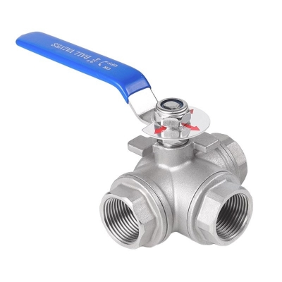 1/2 inch to 2 inch 304 Stainless Steel Three Way...