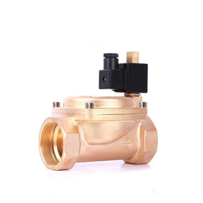Normally Open Solenoid Valve Pilot Operating High Pressure 16bar Brass Solenoid valve