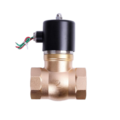  Brass Steam Solenoid Valve Normally Closed Hi-Temp Electric Valve 16bar