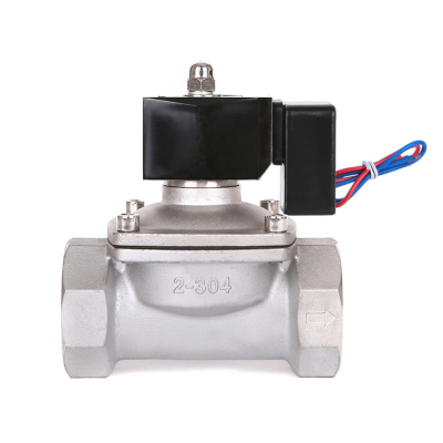 Electric Water Valve 220v Shut Off N/C Stain...